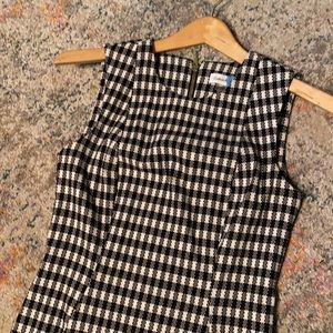 Calvin Klein Black & White Sheath Dress 4